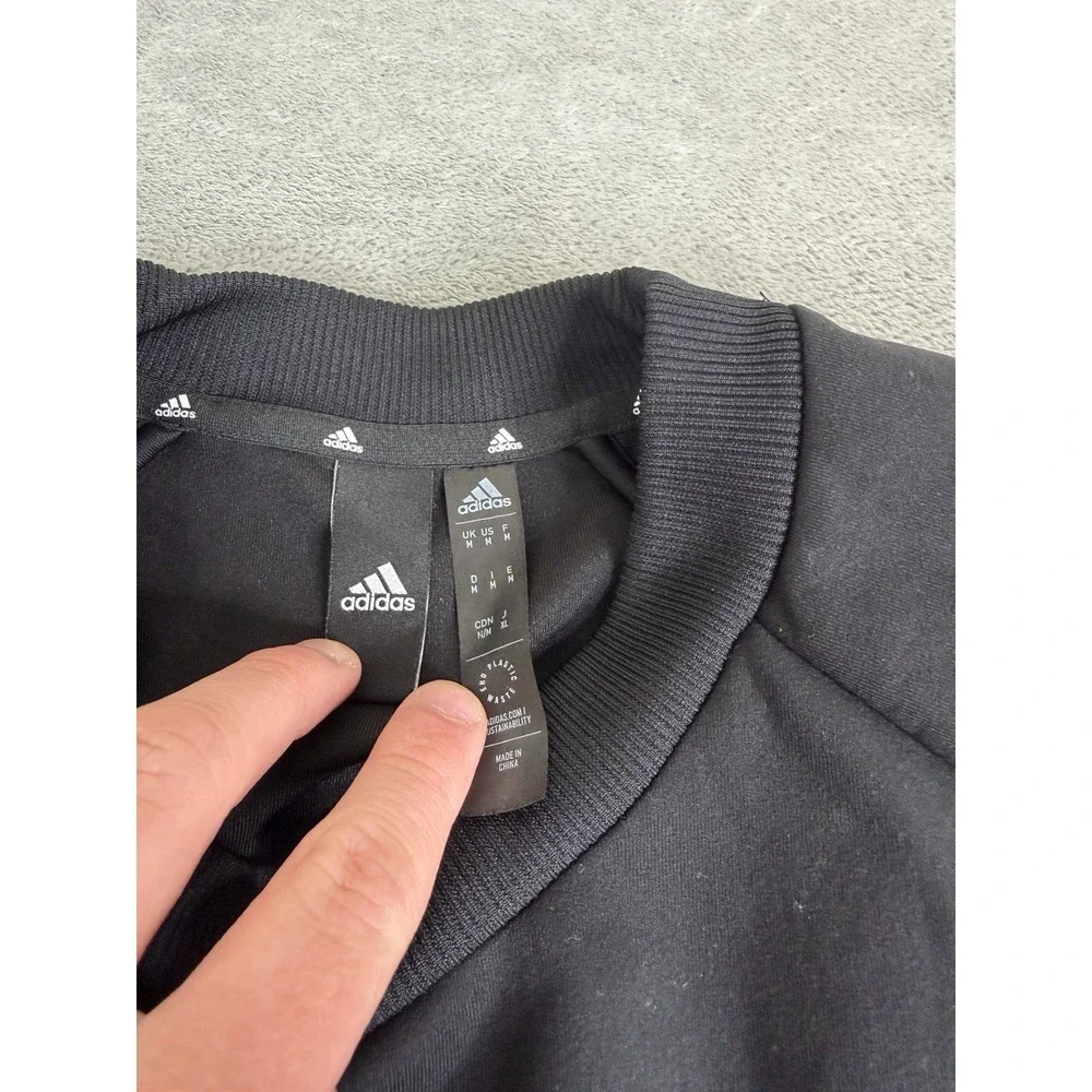 Adidas Men's Gameday Premium Sweatshirt Size Medium Black